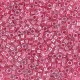 Miyuki delica Perlen 11/0 - Sparkling peony pink lined crystal DB-902